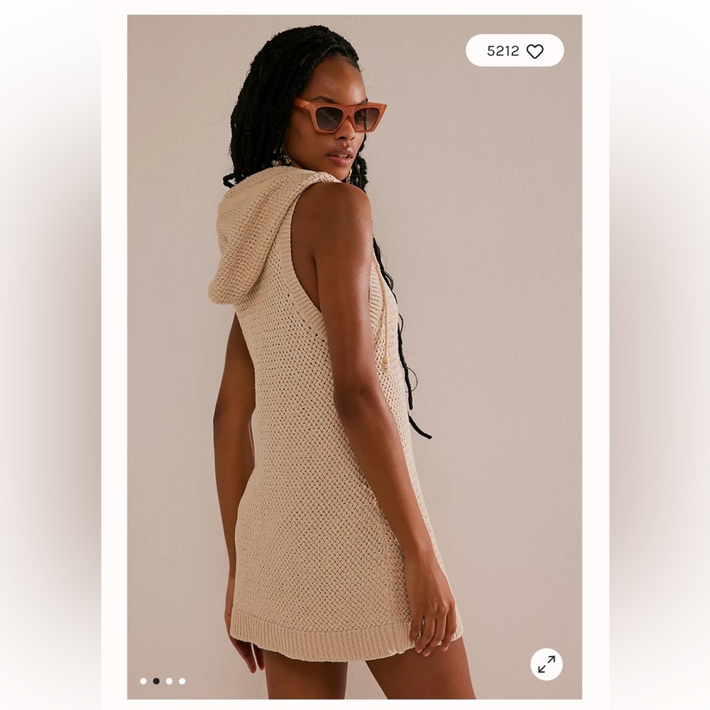 FREE PEOPLE Ainsley Sweater Mini NWT - Picture 2 of 13